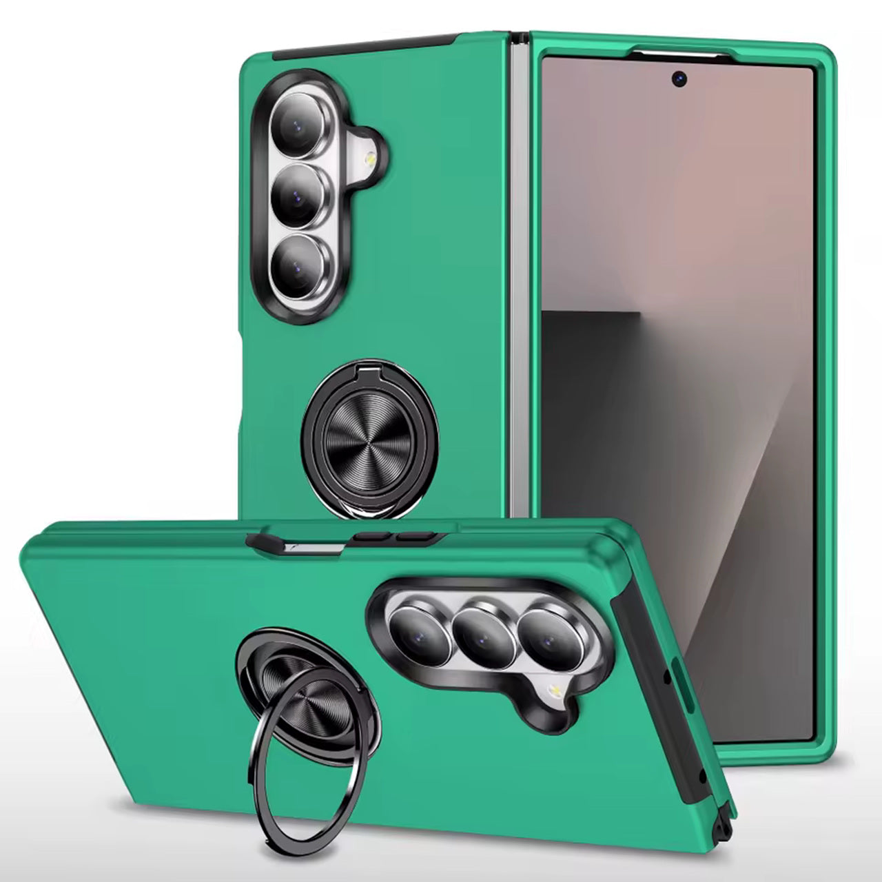 Hybrid Magnetic Invisible Ring Case for Samsung Galaxy Z Fold 7 Hybrid Magnetic Invisible Ring Case for Samsung Galaxy Z Fold 7